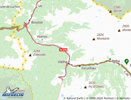 Carte MICHELIN Betlan - ViaMichelin