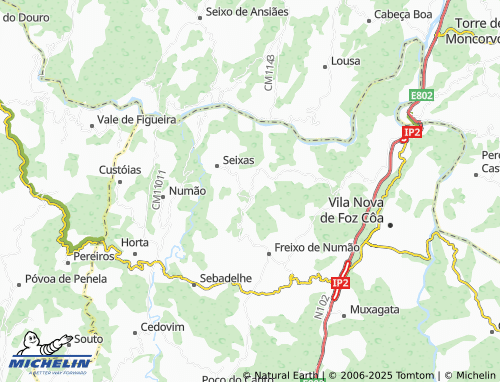 Carte MICHELIN Murça - ViaMichelin