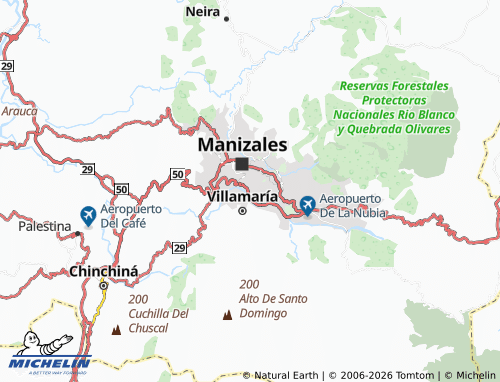 MICHELIN Las Colinas map - ViaMichelin