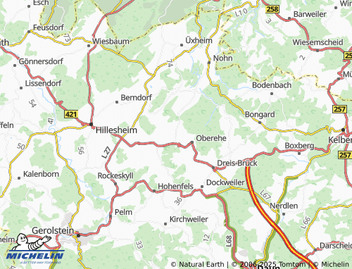 MICHELIN-Landkarte Stroheich - ViaMichelin