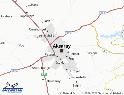 MICHELIN Çerdiğin map - ViaMichelin