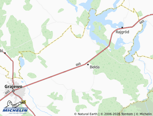 Mappa MICHELIN Turczyn - ViaMichelin