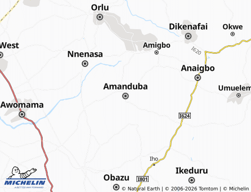 Mapa MICHELIN Amanduba - ViaMichelin