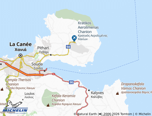 Mapa MICHELIN Sternes - ViaMichelin