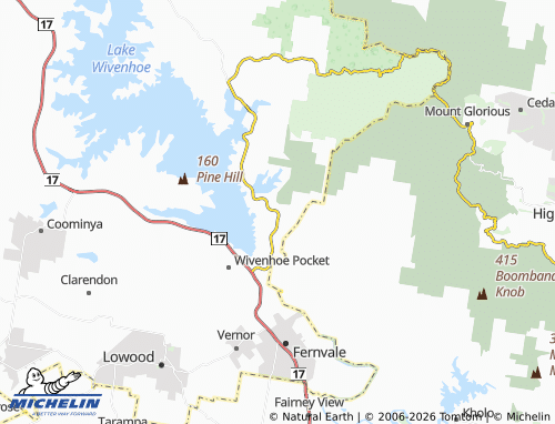 Mapa MICHELIN Split Yard Creek - ViaMichelin