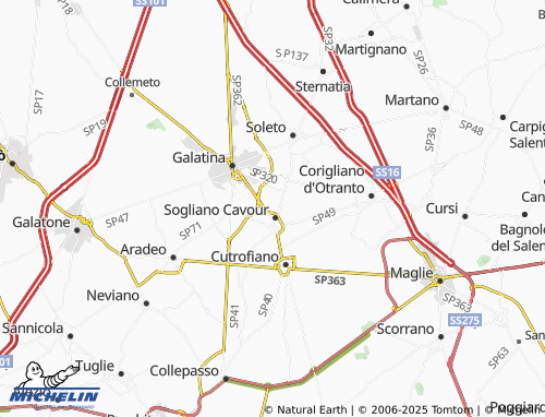 MICHELIN Mariantonio map - ViaMichelin