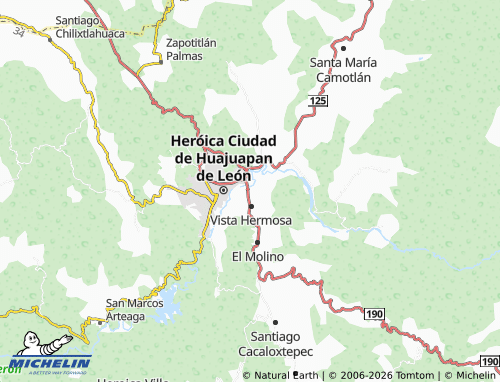MICHELIN Santa Teresa Centro map - ViaMichelin