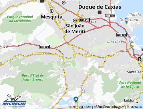 Mapa MICHELIN Campo dos Afonsos - ViaMichelin