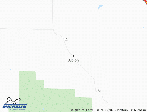 Kaart MICHELIN Albion - ViaMichelin