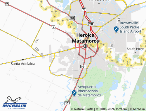 MICHELIN Quinta Real map - ViaMichelin