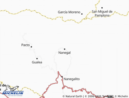 Mapa MICHELIN Nanegal - ViaMichelin
