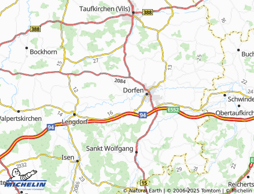 Mappa MICHELIN Oberdorfen - ViaMichelin