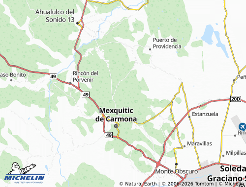 MICHELIN El Ranchito map - ViaMichelin