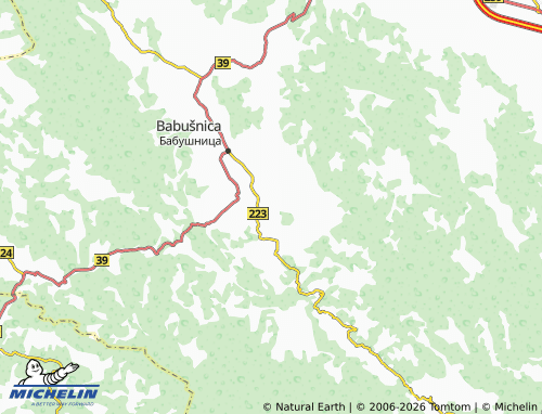 Mapa MICHELIN Aleksandrovac - ViaMichelin
