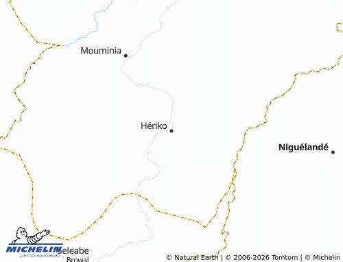 MICHELIN Hériko map - ViaMichelin