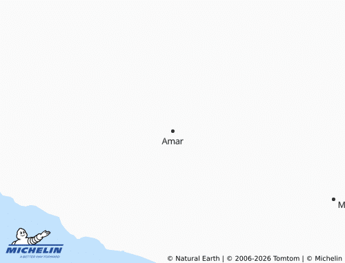 Mapa MICHELIN Amar - ViaMichelin