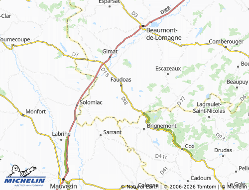 Mappa MICHELIN Goas - ViaMichelin