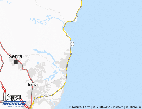Carte MICHELIN Enseada de Jacaraípe - ViaMichelin