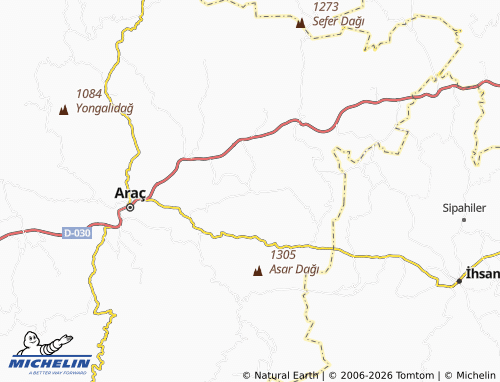 Mappa MICHELIN Boğdam - ViaMichelin