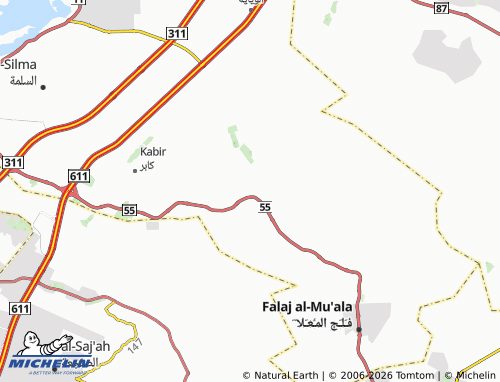 MICHELIN Al Lebsa map - ViaMichelin