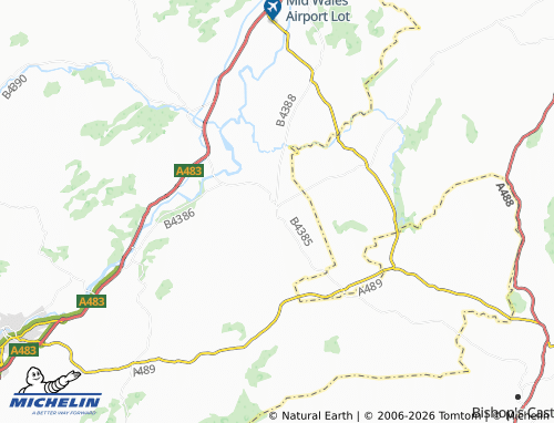 MICHELIN Montgomery map - ViaMichelin