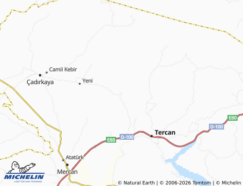 Mappa MICHELIN Beğendik - ViaMichelin