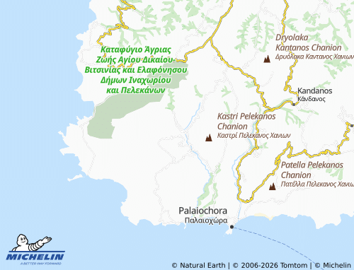 Carte MICHELIN Kalamios - ViaMichelin