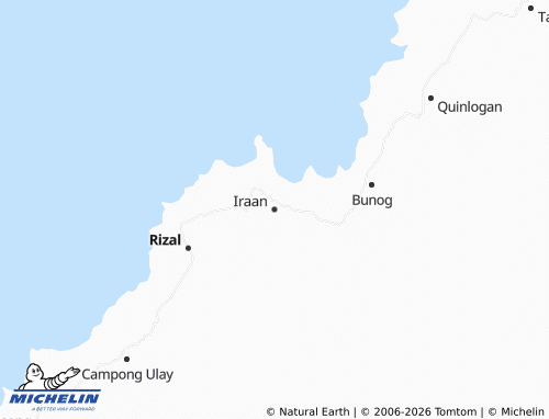 MICHELIN Iraan map - ViaMichelin