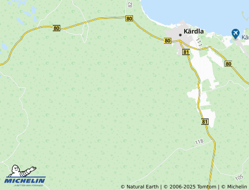 MICHELIN Kanapeeksi map - ViaMichelin