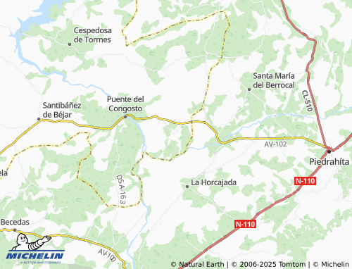MICHELIN Navamorales map - ViaMichelin