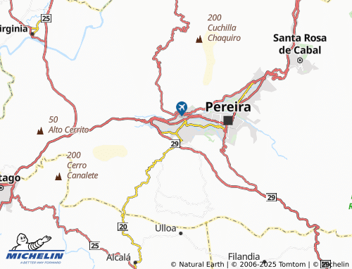 MICHELIN Portal de Corales map - ViaMichelin