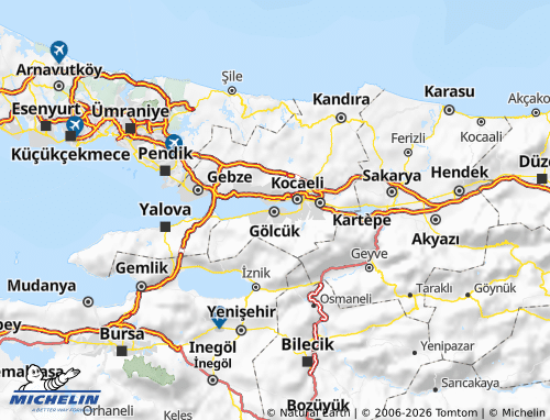 Mappa MICHELIN Gölcük - ViaMichelin