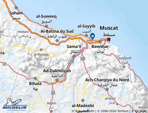 Mappa MICHELIN Sama'il - ViaMichelin