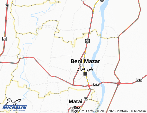 Mappa MICHELIN Saft Abu Jirj - ViaMichelin