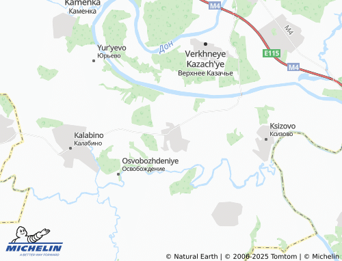 MICHELIN Balakhna map - ViaMichelin