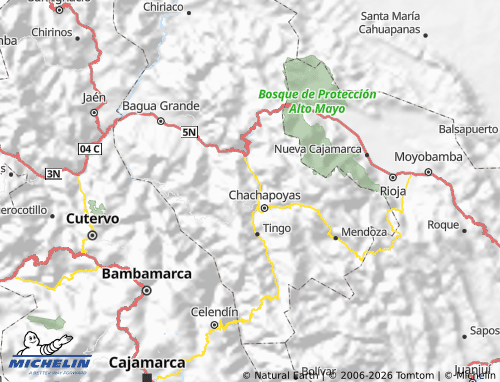 Mappa MICHELIN Luya - ViaMichelin