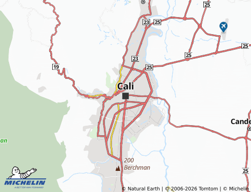 MICHELIN-Landkarte Cali - ViaMichelin