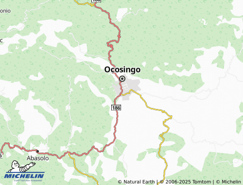 MICHELIN Colonia Lacandón map - ViaMichelin