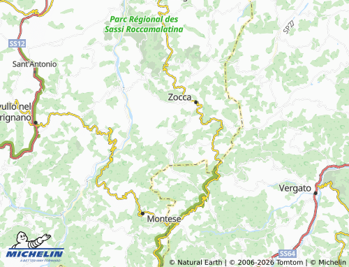 MICHELIN Rosola map - ViaMichelin