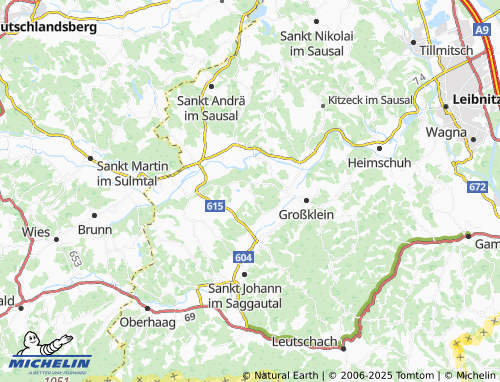 MICHELIN Goldes map - ViaMichelin
