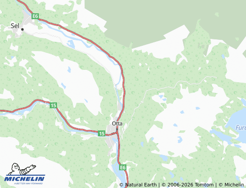 MICHELIN Selsverket map - ViaMichelin