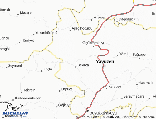 MICHELIN Değirmitaş map - ViaMichelin