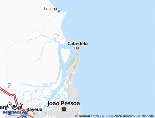 Mapa MICHELIN Camboinha - ViaMichelin