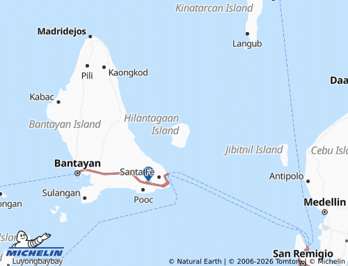MICHELIN Hilantagaan map - ViaMichelin