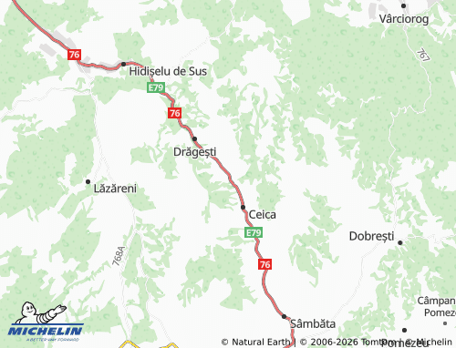 Mappa MICHELIN Bucium - ViaMichelin