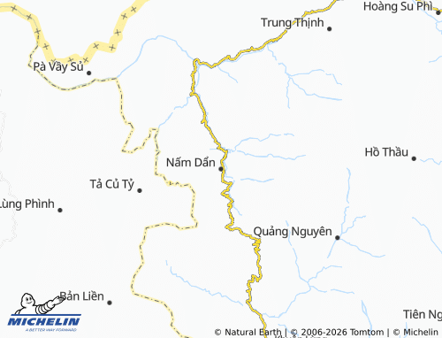 Mapa MICHELIN Nấm Dẩn - ViaMichelin