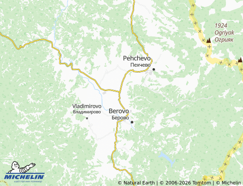 Mapa MICHELIN Smojmirovo - ViaMichelin