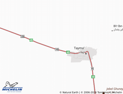 MICHELIN-Landkarte al-Wuroud - ViaMichelin