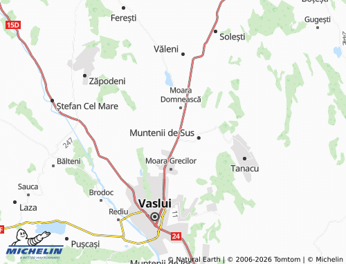 MICHELIN Satu Nou map - ViaMichelin