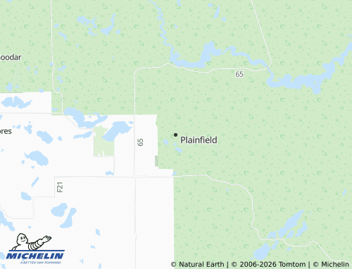 Kaart MICHELIN Plainfield - ViaMichelin